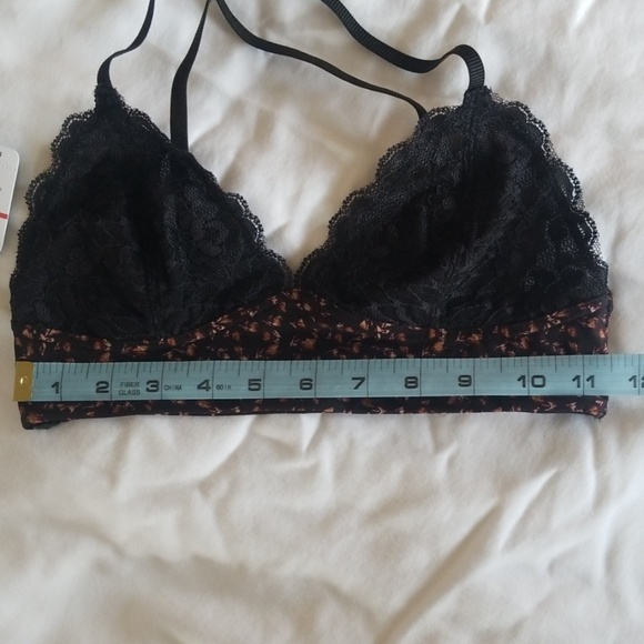 Free People NWT Lace And Floral Bralette - Picture 7 of 7